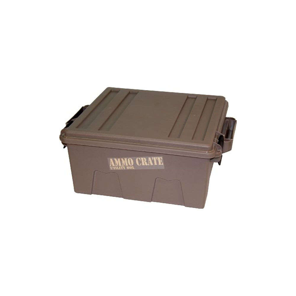 Misc. Accessories MTM Case Gard 4.50" AMMO CRATE 7.25 DEEP DK EARTH